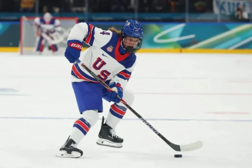 Caroline Harvey Shines at Olympics, Elevates U.S. Women’s Hockey