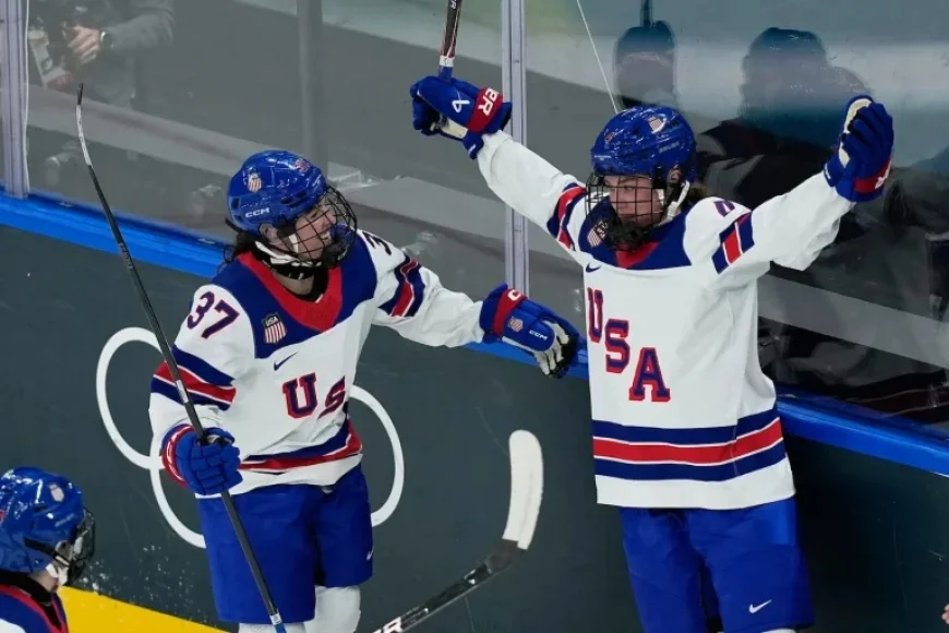 US Women’s Hockey Battles Sweden in Semifinal Showdown