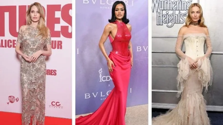 Top Stars of the Week Shine in Bold, Sculptural Fashion