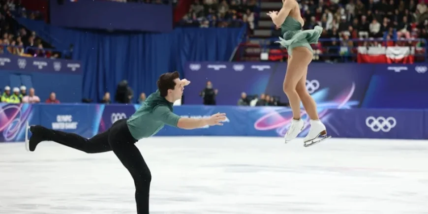 Vaipan-Law and Digby Shine, Qualify for Free Skate