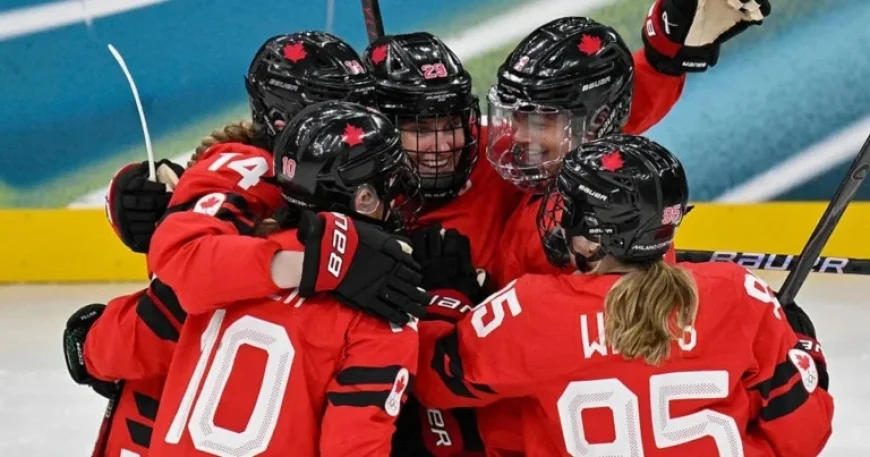 Poulin Scores First as Canada Faces Switzerland in 2026 Olympics Semifinal