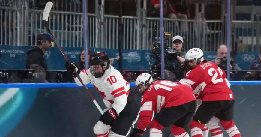 Canada Battles Switzerland in Women’s Hockey Semifinal at 3 PM ET on TSN