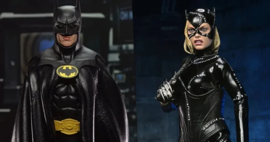 NECA Unveils Michael Keaton Batman, Michelle Pfeiffer Catwoman, Danny DeVito Penguin Figures