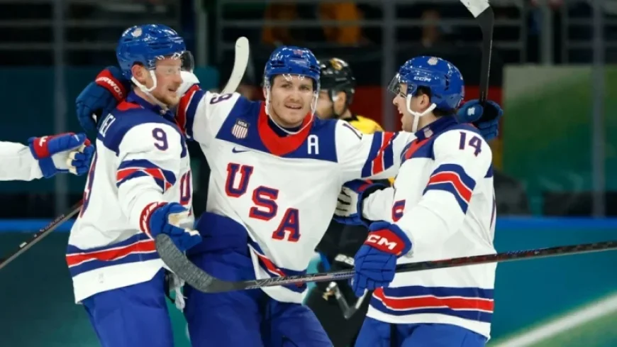Team USA Men’s Hockey Advances After Olympic Group Play Sweep