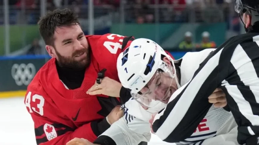 French Hockey Player’s Suspension Follows Clash with Tom Wilson