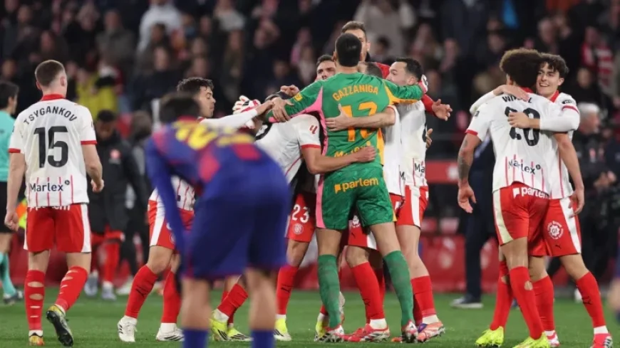 Girona Stuns Barcelona with Unyielding Performance