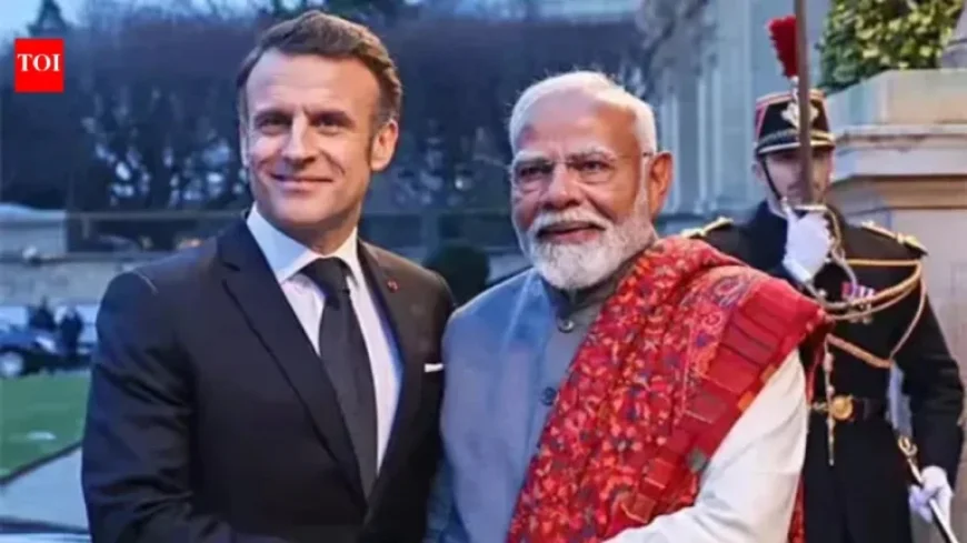 PM Modi Hosts President Macron in Mumbai During India Visit