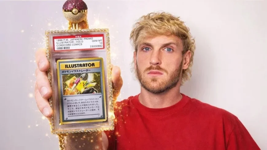 Logan Paul’s Pikachu Card Sells for Record-Breaking $16.4 Million
