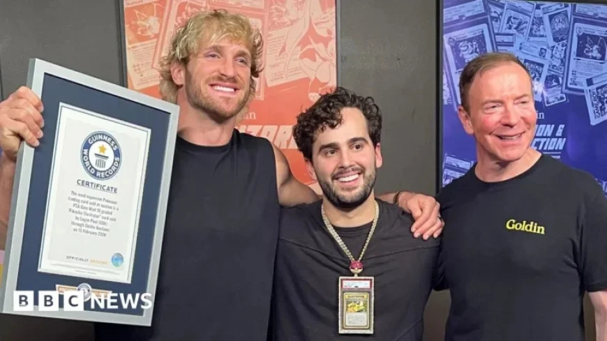 Logan Paul Sells Pokémon Pikachu Card to AJ Scaramucci for $16M Record