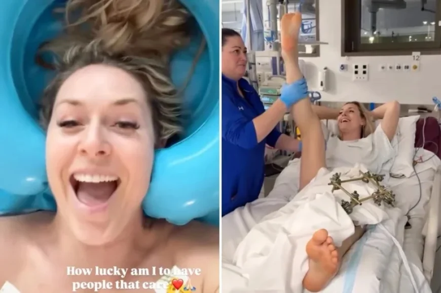 Lindsey Vonn Returns Home, Still Unable to Stand After Olympic Injury