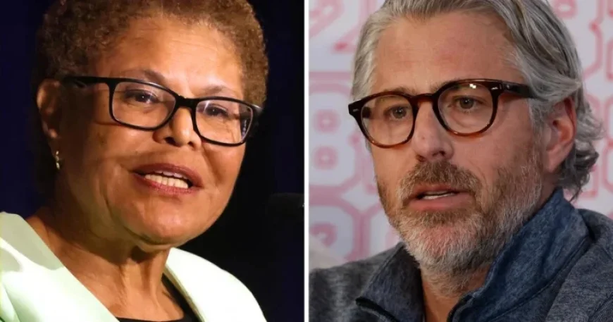 L.A. Mayor Bass Urges LA28 Chief Wasserman to Resign