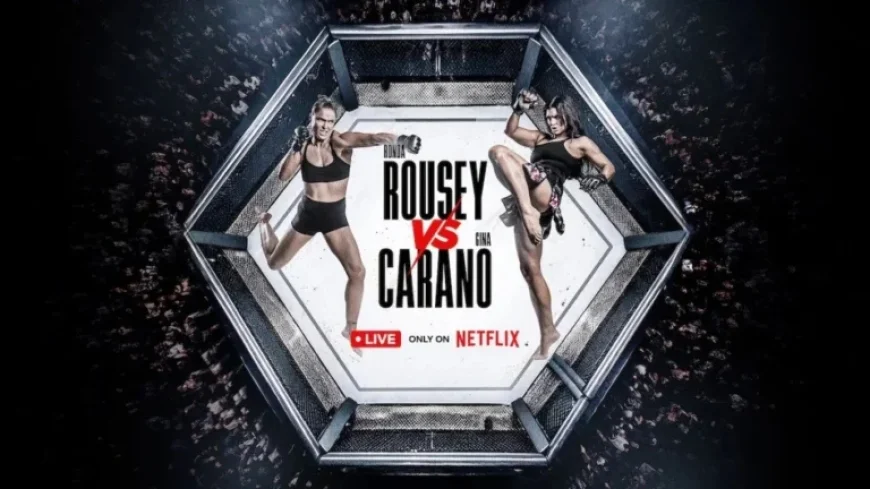 Netflix Enters MMA Arena: Ronda Rousey vs. Gina Carano in May