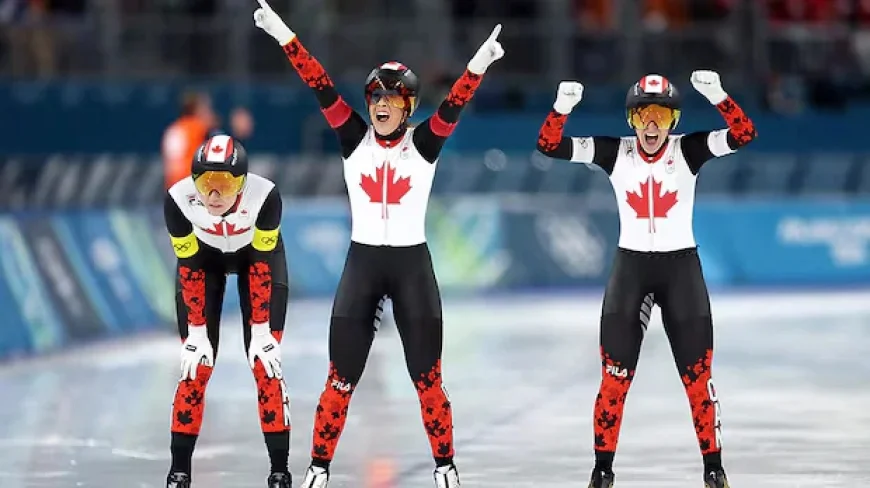Canadian Women’s Speed Skating Team Secures Consecutive Olympic Gold in Pursuit