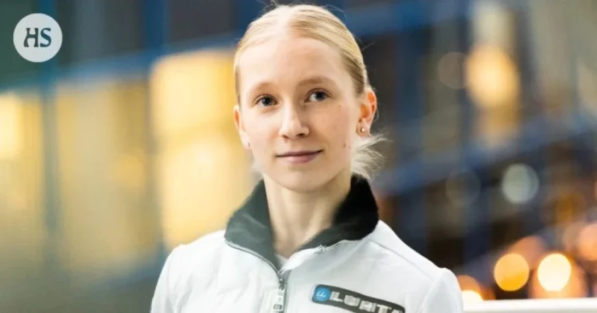 Finnish Figure Skater Iida Karhunen, 17, Joins NHL Stars in Olympic Village