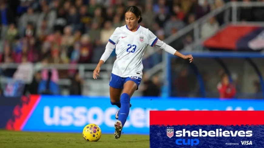 Hayes Announces 26-Player USWNT Roster for 2026 SheBelieves Cup by Visa