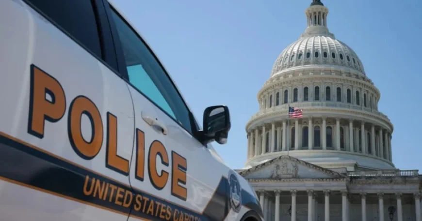 Police Arrest Man Charging Toward Capitol with Shotgun and Tactical Vest