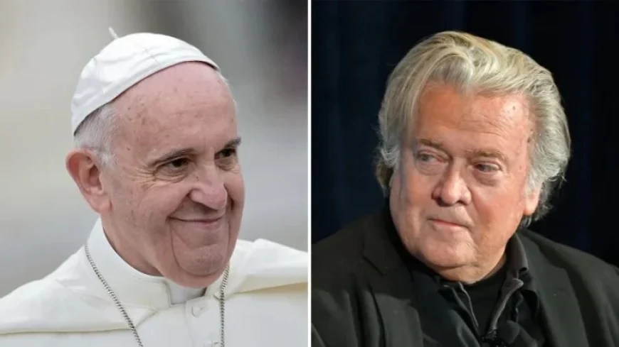 Steve Bannon Sought Epstein’s Help to Undermine Pope Francis