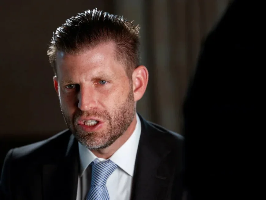 Eric Trump Invests in Drone Manufacturer with Government Contracts