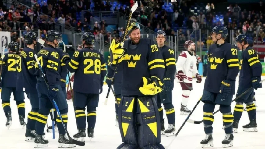 Sweden Faces U.S. in Olympic Men’s Hockey Quarterfinals