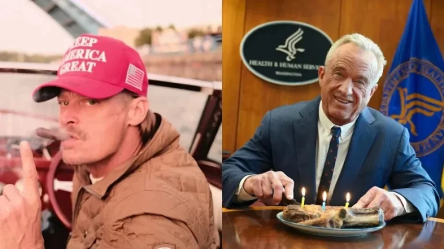 Kid Rock Joins RFK Jr. as Fitness Partner After Cutting Back on Drugs