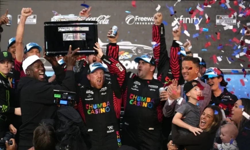 Tyler Reddick Discusses Michael Jordan Meeting with His Son