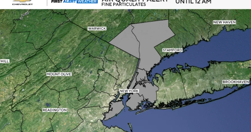 Air Quality Alert Issued for NYC, Westchester, and Rockland Wednesday