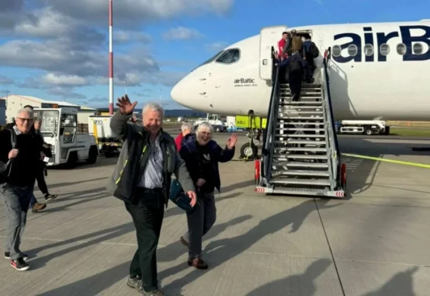 First Direct Flight: Inverness Residents Soak Up Gran Canaria Sun