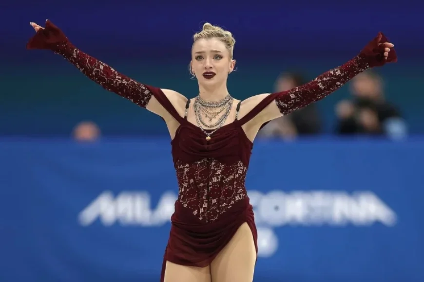 Olympic Challenges Await Three-Time US Figure Skating Champion Amber Glenn