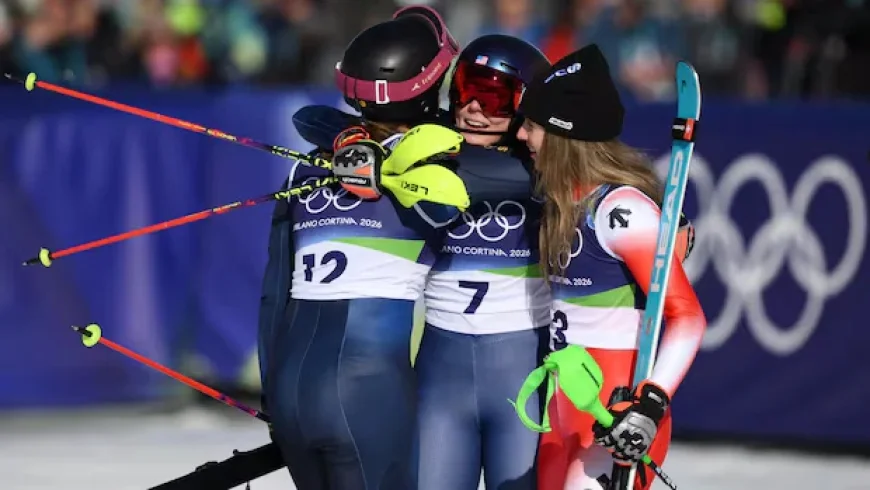 Mikaela Shiffrin Ends 8-Year Olympic Drought with Slalom Victory