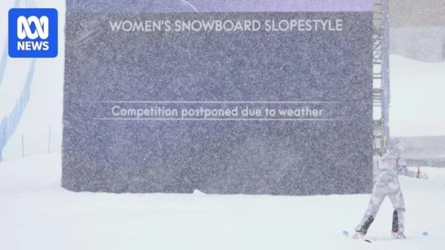 Heavy Snow Delays Olympic Final for Australian Teen