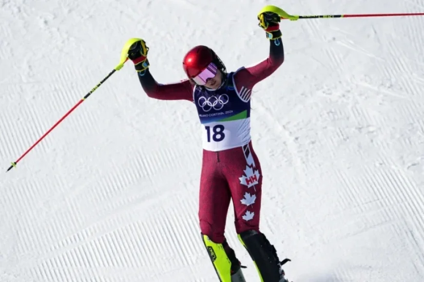 Shiffrin Leads First Slalom Run; St-Germain Places 18th