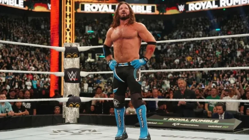 AJ Styles Celebrates on WWE Raw: Latest Updates