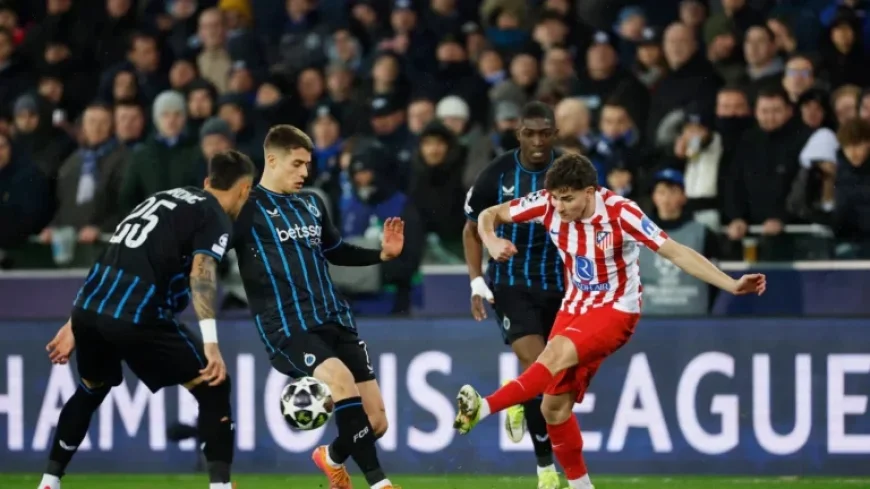 Live Coverage: Club Brugge vs Atlético Madrid in Champions League Last 16