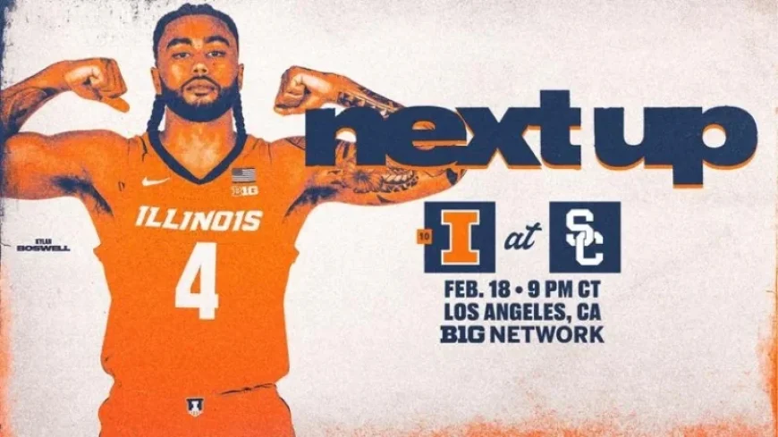 Illinois Illini Begin LA Tour Wednesday Against USC