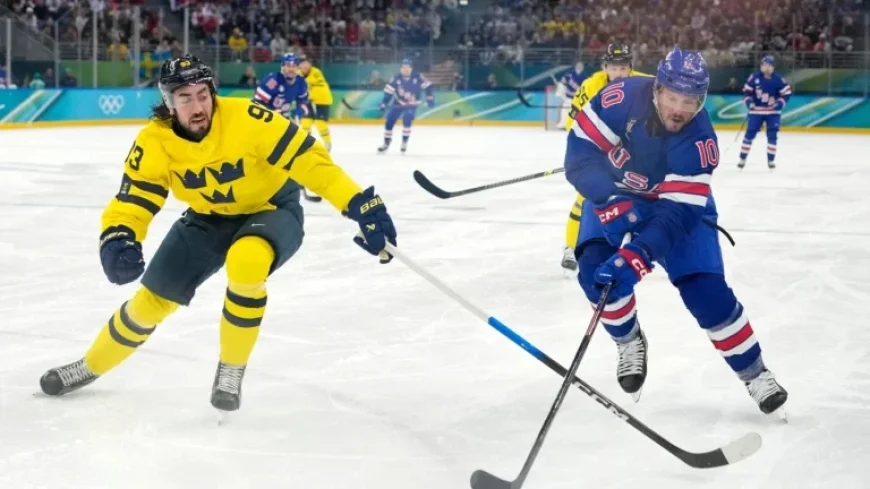 Team USA Men’s Hockey Advances to Olympic Medal Round After Sweden Victory