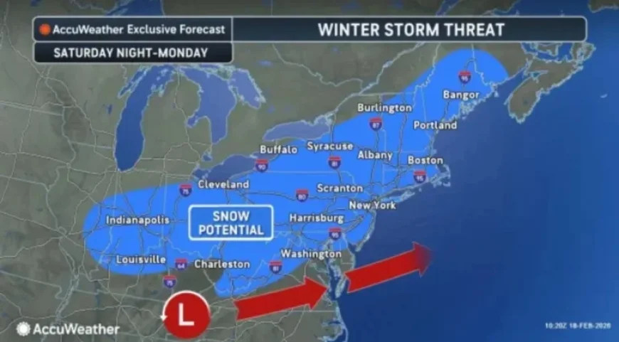 Winter Storm Could Blanket N.J. with Snow This Weekend: Latest Updates