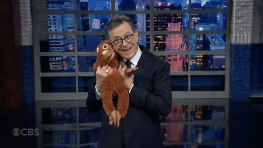 Stephen Colbert Purchases IKEA Orangutan for Punch the Monkey