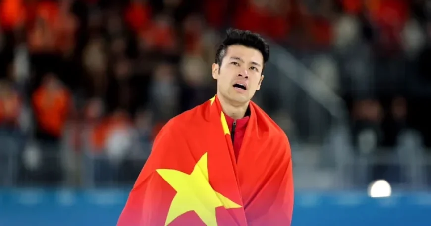 Ning Zhongyan Sets Olympic Record, Wins 1500m Speed Skating Gold at 2026 Olympics