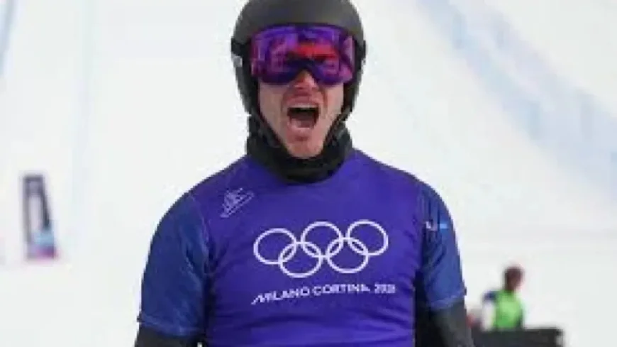 Lorine Schild Poised for Impact in Livigno’s Snowboard Cross Seeding Runs