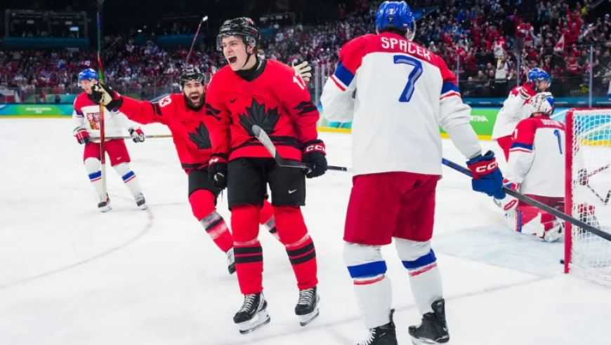 Canada Secures Semifinal Spot with Overtime Victory Against Czechia in Men’s Hockey