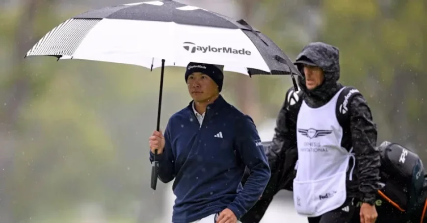 Genesis Invitational: Weather Halts First Round at Riviera Country Club
