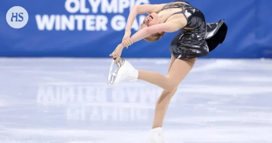 Iida Karhunen, 17, Impresses Finland’s Figure Skating Legends with Unique Skills