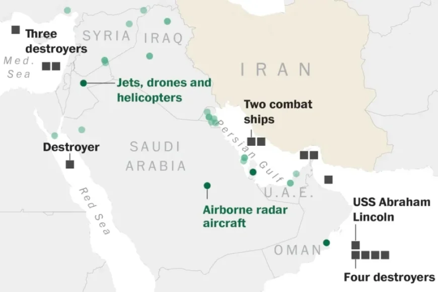 Trump Poised to Strike Iran Amid U.S. Military Build-Up