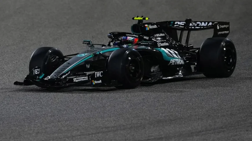 Kimi Antonelli Tops Day 2 of Bahrain Pre-Season Test, Surpassing Piastri and Verstappen