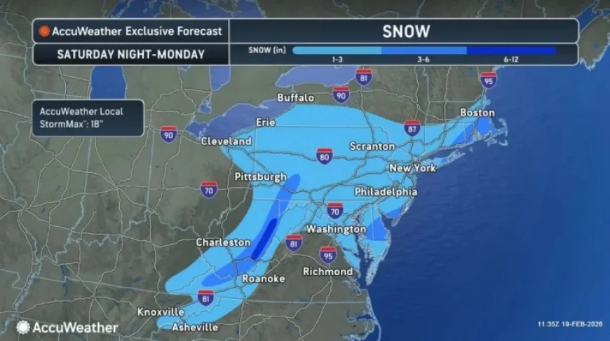 NJ Weekend Storm May Bring Up to 6 Inches of Snow