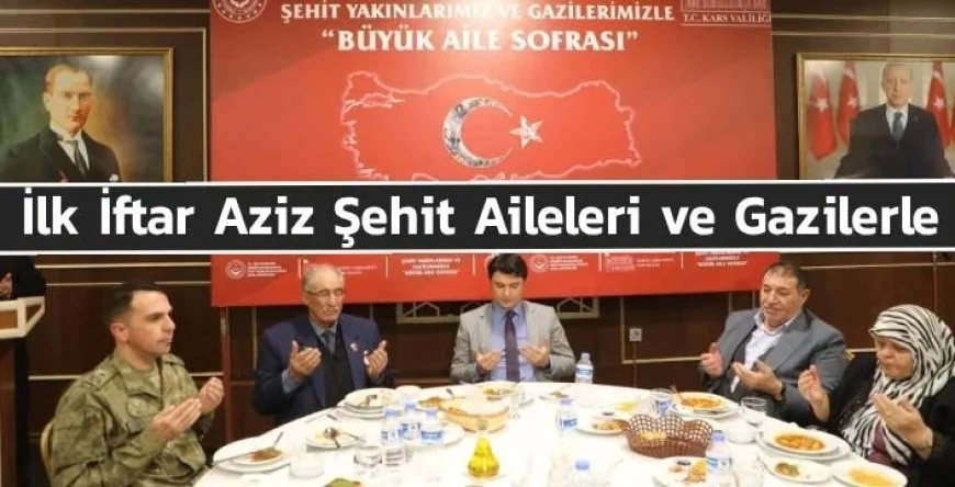 First Iftar Hosted with Families of Martyrs and Veterans