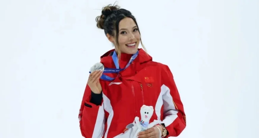 Eileen Gu Criticizes Reporter for ‘Ridiculous’ Take on Silver Medals