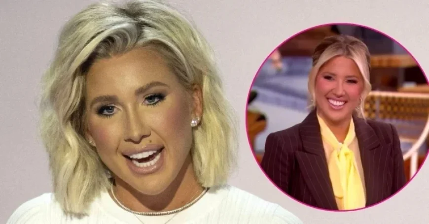 Savannah Chrisley Sparks Controversy as Guest Host on ‘The View’