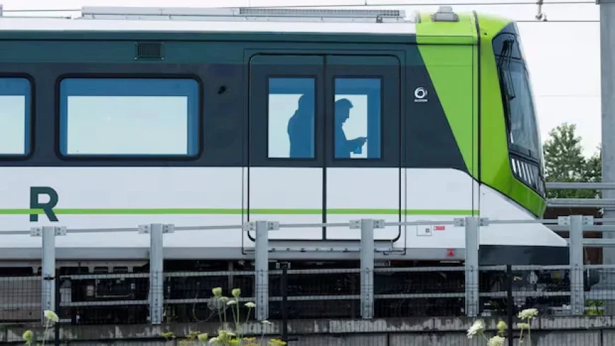 Garbage Truck Hits Viaduct, Causing Partial REM Service Shutdown