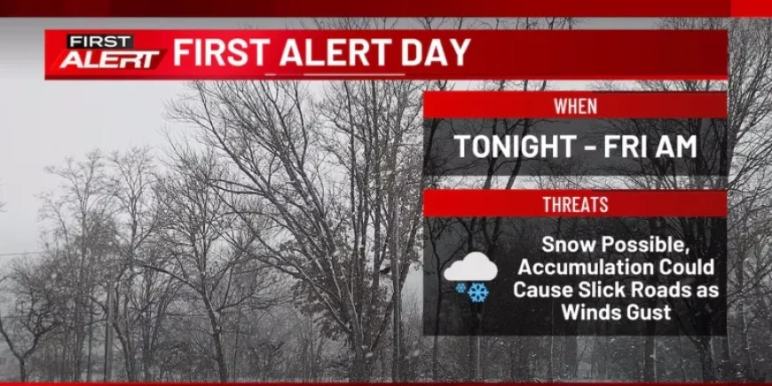 Overnight Snow Causes Hazardous Travel Conditions